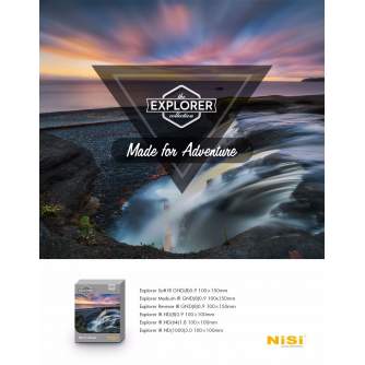 Квадратные фильтры - NiSi Explorer 100mm ND Square Filters Square Explorer 100x100mm IRND 8 3Stops - быстрый заказ от производит