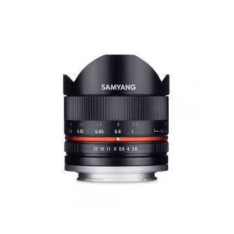 Mirrorless Lenses - Samyang 8mm f/2.8 UMC Fish-Eye II Fuji X (Black) - быстрый заказ от производителя