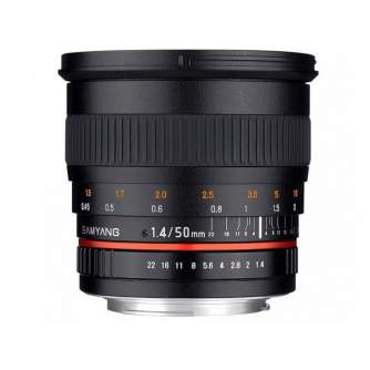 Discontinued - Samyang 50mm f/1.4 AS UMC for Nikon F lens