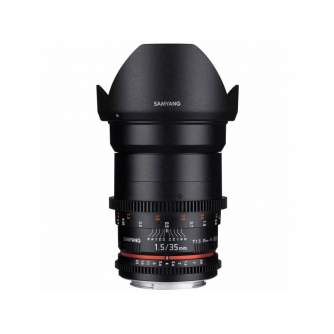 CINEMA Video objektīvi - SAMYANG 35MM T1.5 VDSLR AS UMC II SONY FE F1312906101 - быстрый заказ от производителя