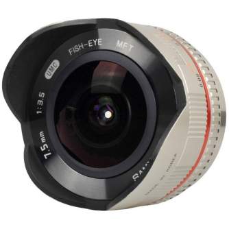 Mirrorless Lenses - Samyang 7.5mm f/3.5 FishEye MFT (Silver) - быстрый заказ от производителя