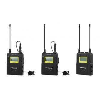 Bezvadu audio sistēmas - Saramonic Lavalier Microphone Set UwMic9 TX9 + TX9 + RX9 UHF Wireless - быстрый заказ от производителя