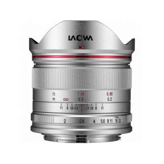 Mirrorless Lenses - Laowa Lens C-Dreamer Lightweight 7.5 mm f / 2.0 for Micro 4/3 - silver - quick order from manufacturer