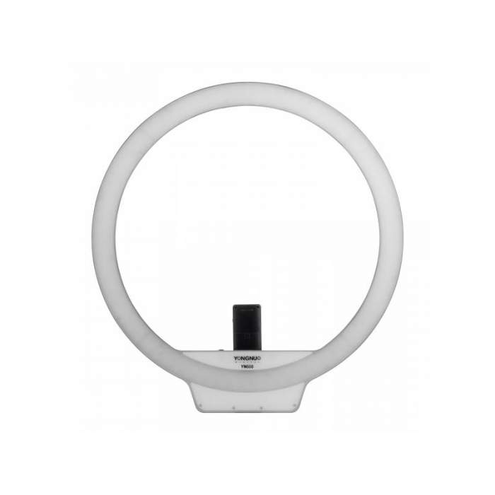 Ring Light - YongNuo YN-608 LED dimmable LED ring light - 50cm / 32W / 5500K / AC/NP-F - buy today in store and with delivery