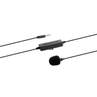 Lavalier mikrofonas - Lavalier Microphone Saramonic LavMicro with mini Jack 3.5 mm TRRS connector - купить сегодня в магазине и 