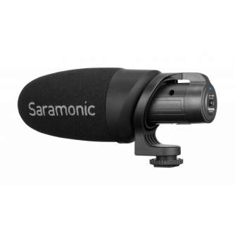 Videokameru mikrofoni - Микрофон Saramonic CamMic+ для DSLR камер и смартфонов - быстрый заказ от производителя