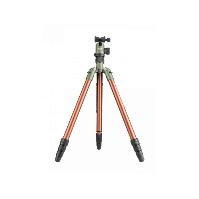 Foto statīvi - Fotopro Tripod X-go Chameleon with FPH-52Q ball head - green-brown - ātri pasūtīt no ražotāja