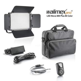 Light Panels - Walimex pro LED Niova 600 Plus BI Color - quick order from manufacturer