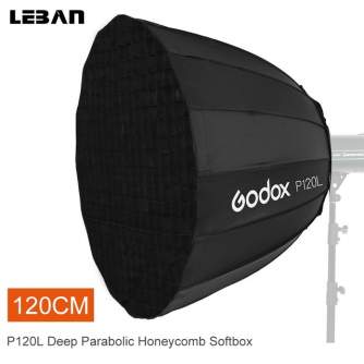 Softboksi - Godox Parabolic Softbox 120cm P120L with bowens mount - ātri pasūtīt no ražotāja