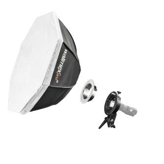 Softboxes - walimex Octagon Softbox Ш 60cm for Compact Flashes - quick order from manufacturer