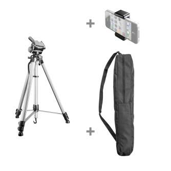 Mobile Phones Tripods - Walimex pro WT-3530 Basic-Tripod 146cm silver - quick order from manufacturer