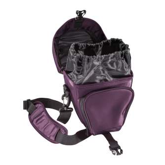 Shoulder Bags - mantona Premium Holster Bag lila - quick order from manufacturer