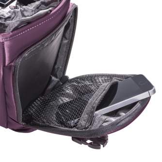 Shoulder Bags - mantona Premium Holster Bag lila - quick order from manufacturer