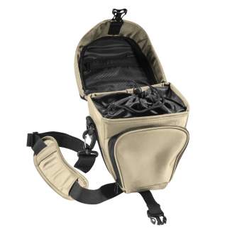 Shoulder Bags - mantona Premium Holster Bag beige - quick order from manufacturer