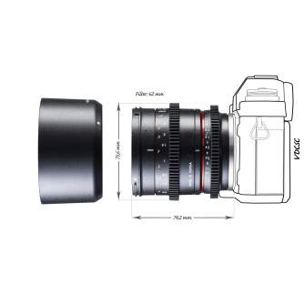 MIRRORLESS Objektīvi - Walimex pro 50/1,3 VCSC Sony E 21146 - ātri pasūtīt no ražotāja