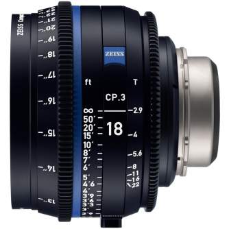 CINEMA Video Lenses - Carl ZEISS Compact Prime CP.3 2.9/18mm Lens - quick order from manufacturer