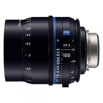 CINEMA Video Lenses - Carl Zeiss CP.3 2.1/100 mm MFT Mount - quick order from manufacturer