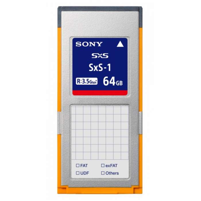 Карты памяти - Sony SxS-1 Memory Card 64GB (SBS-64G1C) - быстрый заказ от производителя