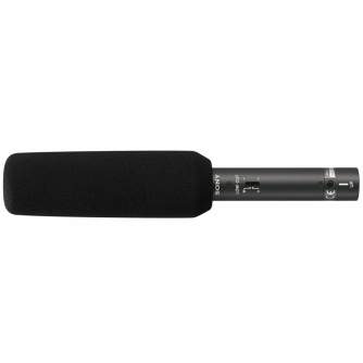 Videokameru mikrofoni - Sony ECM-673 Shotgun Microphone - Uni-directional Condenser Mic - ātri pasūtīt no ražotāja