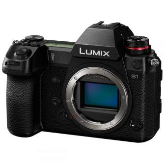 Bezspoguļa kameras - Panasonic LUMIX S1 24.2MP Full-Frame Mirrorless Camera - ātri pasūtīt no ražotāja