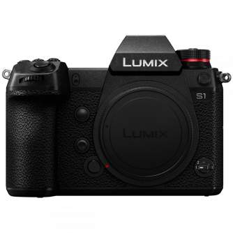 Bezspoguļa kameras - Panasonic LUMIX S1 24.2MP Full-Frame Mirrorless Camera - быстрый заказ от производителя