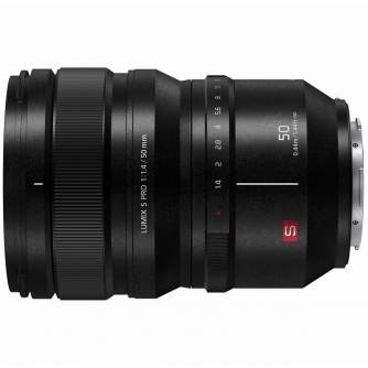 Mirrorless Lenses - Panasonic Lumix S PRO 50mm F1.4 (S-X50E) - quick order from manufacturer