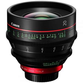 CINEMA видео объективы - Canon Cinema EOS Canon CN-E20mm T1.5 L F (3174C008) - быстрый заказ от производителя