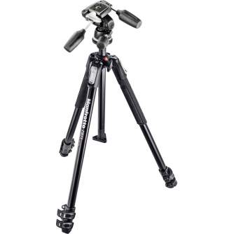 Штативы для фотоаппаратов - Manfrotto tripod kit MK190X3-3W1 - быстрый заказ от производителя