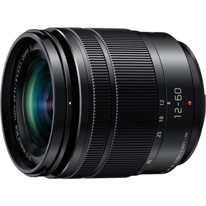 Mirrorless Lenses - Panasonic LUMIX G Vario 12-60mm f/3.5-5.6 Asph. Power O.I.S (H-FS12060) - quick order from manufacturer