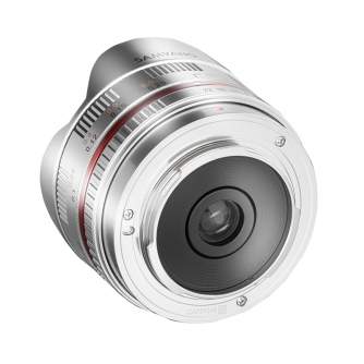 MIRRORLESS Objektīvi - SAMYANG 7,5MM F/3,5 FISHEYE MFT SILVER - ātri pasūtīt no ražotāja