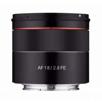 Objektīvi bezspoguļa kamerām - SAMYANG AF 18mm f/2.8 Sony FE - ātri pasūtīt no ražotāja