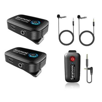 Discontinued - SARAMONIC BLINK 500 B2 (TX+TX+RX) 2 TO 1 - 2,4 GHZ WIRELSS SYSTEM W/ 3,5MM