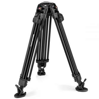 Видео штативы - Manfrotto 509 Video Head with 645 Fast Twin Alu Tripod (MVK509TWINFA) - купить сегодня в магазине и с доставкой