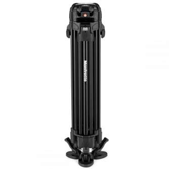 Видео штативы - Manfrotto 509 Video Head with 645 Fast Twin Alu Tripod (MVK509TWINFA) - купить сегодня в магазине и с доставкой