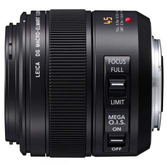 Mirrorless Lenses - Panasonic LEICA DC Makro Elmarit 45mm F2.8 (H-ES045E) - quick order from manufacturer