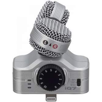 Smartphone Microphones - Zoom iQ7 MS Stereo Микрофон Lightning iPhone iPad - быстрый заказ от производителя