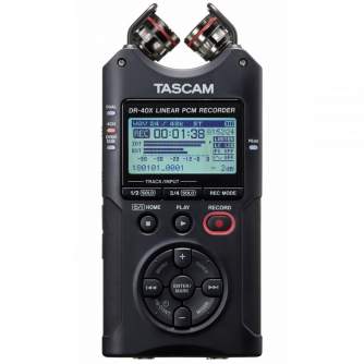 Sound Recorder - Tascam DR-40X Four-Track Audio Recorder - quick order from manufacturer