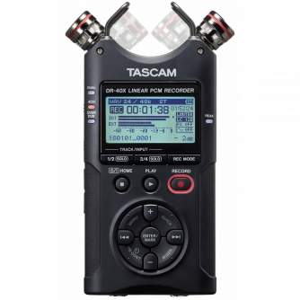 Sound Recorder - Tascam DR-40X Four-Track Audio Recorder - quick order from manufacturer