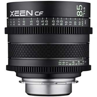 CINEMA objektīvi - XEEN Cine Prime Lens CF 85 mm T1,5 E-Mount - ātri pasūtīt no ražotāja