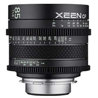 CINEMA objektīvi - XEEN Cine Prime Lens CF 85 mm T1,5 E-Mount - ātri pasūtīt no ražotāja