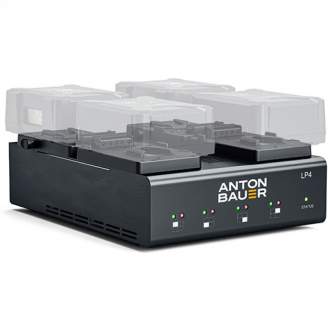 V-Mount Battery - Anton Bauer LP4 Quad V-Mount Charger - quick order from manufacturer