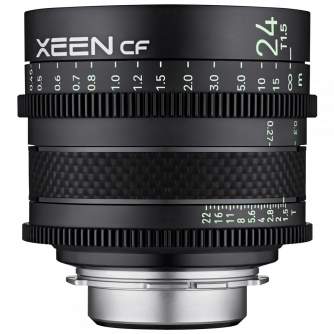 CINEMA Video objektīvi - Samyang Xeen Cine Prime Lens CF 24mm EF-Mount - быстрый заказ от производителя