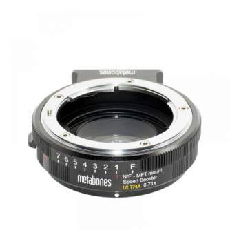 Adapters for lens - Metabones Nikon G - MFT Speed ​​Booster ULTRA 0.71x (MB_SPNFG-M43-BM3) - quick order from manufacturer