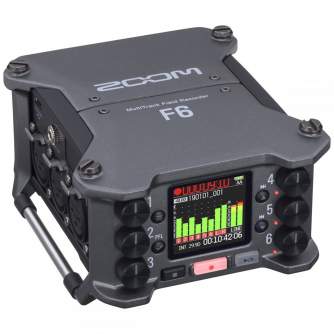 Skaņas ierakstītāji - Zoom F6 Professional Field Recorder 32-Bit Float Dual AD - ātri pasūtīt no ražotāja