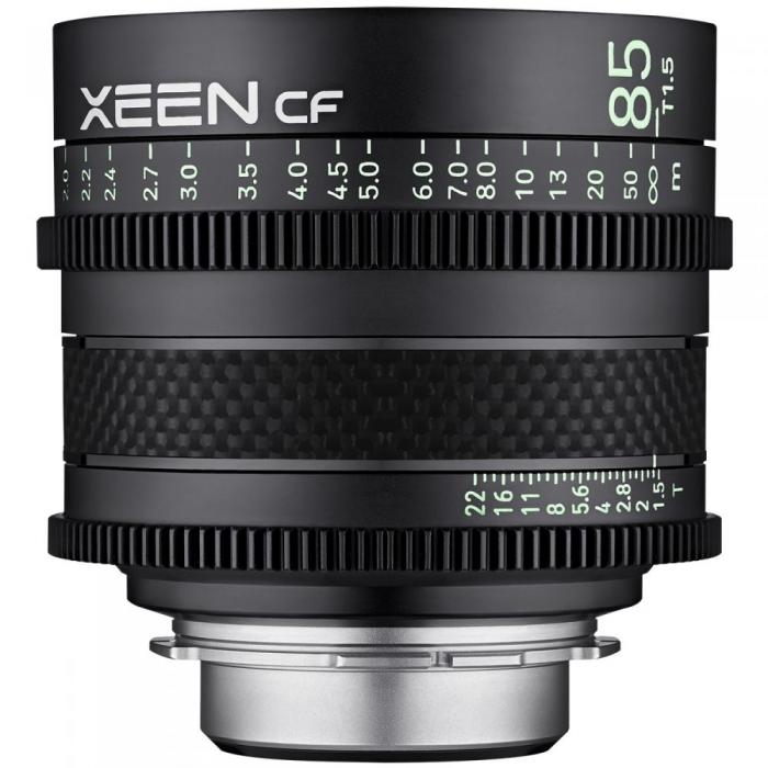 CINEMA objektīvi - XEEN Cine Prime Lens CF 85 mm T1,5 EF-Mount - ātri pasūtīt no ražotāja