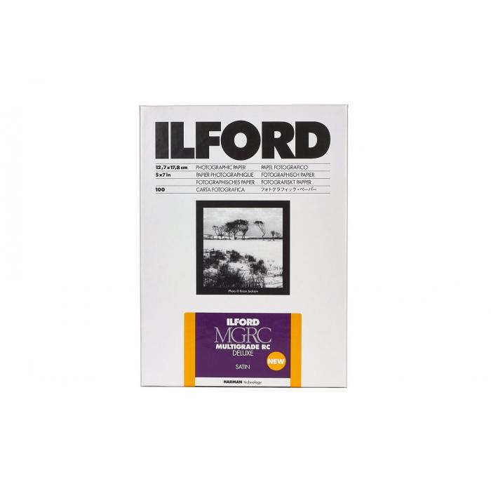 Foto papīrs - Ilford Photo ILFORD MULTIGRADE RC DELUXE SATIN 24x30.5cm 50 - ātri pasūtīt no ražotāja