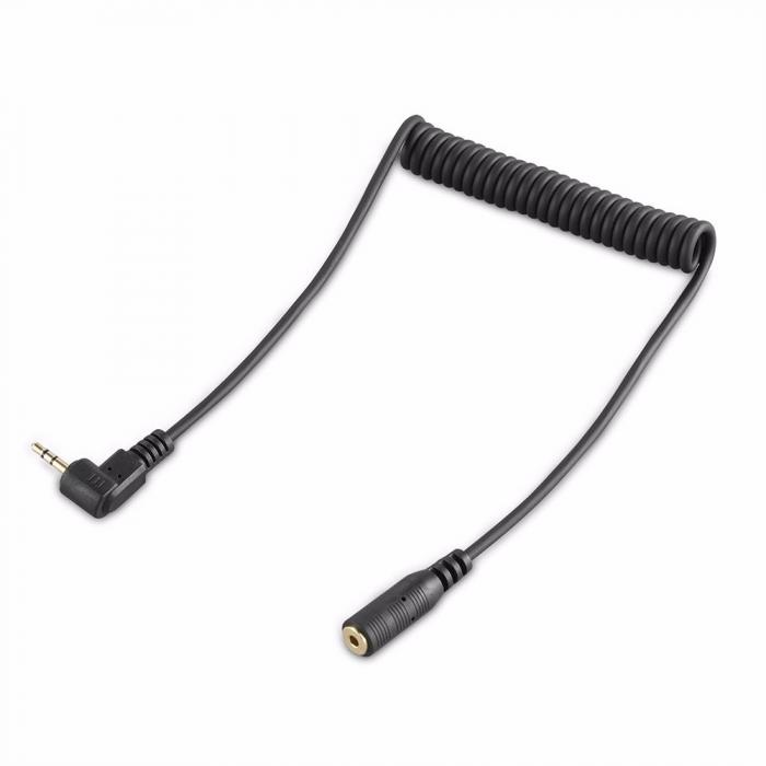 Аксессуары для плечевых упоров - SmallRig 2201 Coiled Male naar Female 2.5mm LANC Extensie Kabel 2201 - быстрый заказ от произво