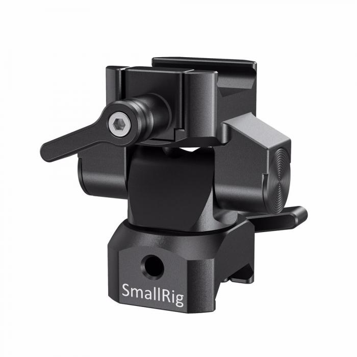 Rigu aksesuāri - SmallRig 2385 Swivel en Tilt Monitor Mount met NATO Klem (Beide zijdes) BSE2385 - быстрый заказ от производител