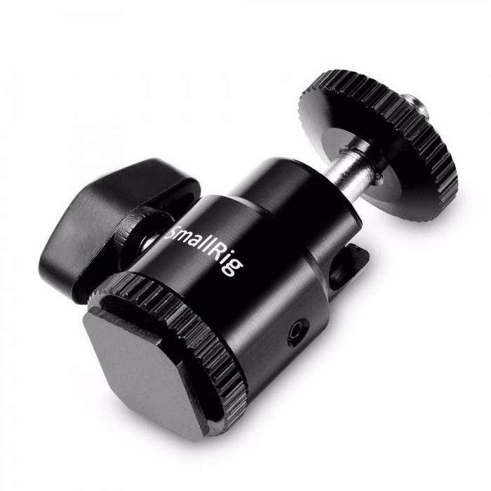 Accessories for rigs - SmallRig 761 Cold shoe mount - Ballhead 1/4 screw - quick order from manufacturer