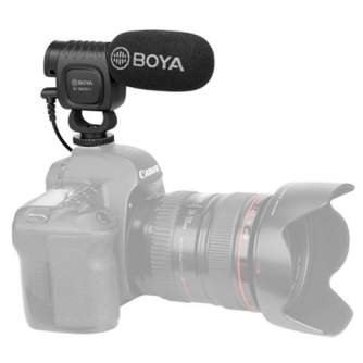 Videokameru mikrofoni - Boya Compact Shotgun Microphone BY-BM3011 - ātri pasūtīt no ražotāja